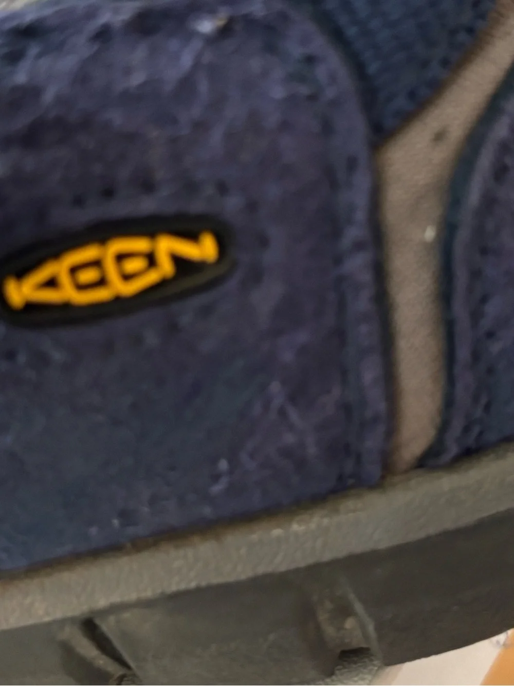 KEEN Kids Newport H2 Navy Blue Yellow Waterproof Sport Sandals Size 13